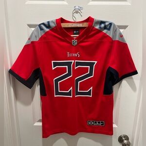 NFL Tennessee Titans Nike Henry 22 Red and Gray Kids Jersey